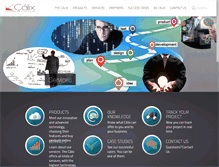 Tablet Screenshot of calixnet.com.br